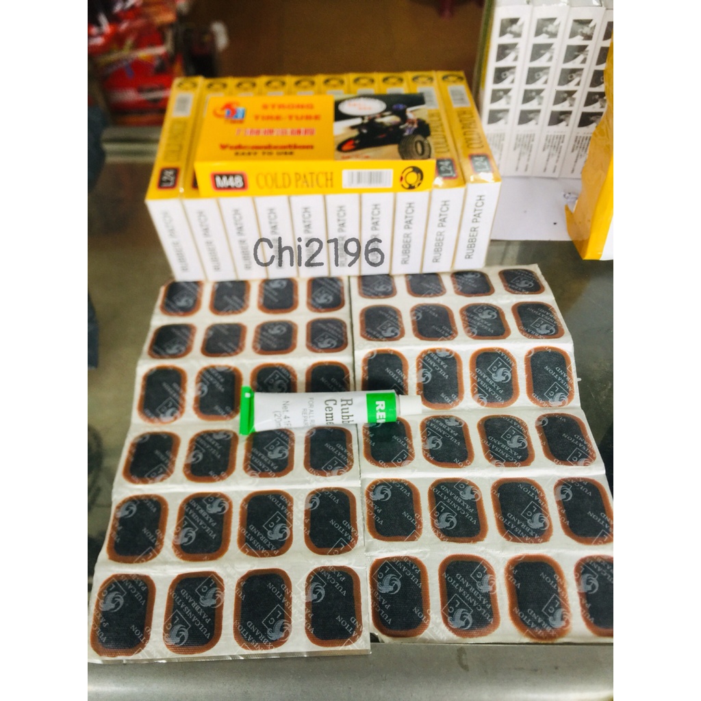 MIẾNG VÁ SĂM XE MÁY, XE ĐẠP KÈM KEO