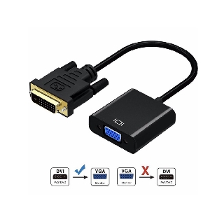 Cáp chuyển DVI (24+1 ) Sang VGA định dang 1080DPI
