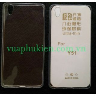 Bộ 3 ốp silicon dẻo vivo y51