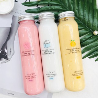 Sữa tắm muối biển giảm MỤN LƯNG - TẨY TẾ BÀO CHẾT tạo bọt cao cấp Yesnow [400ml]