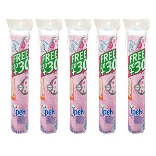 Combo 5 gói bông tẩy trang Ipek 150 miếng ( 5 x 150 miếng)