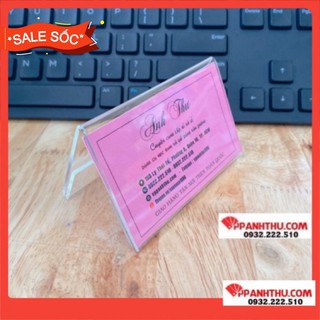 KHUNG KỆ MICA CHỮ A- BẢNG CHỨC DANH MICA ĐỦ SIZE