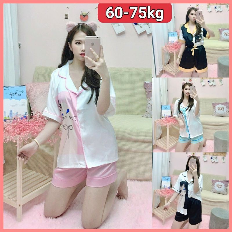 Bộ lụa Bigsize đùi 60-75kg