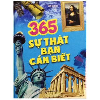 Sách - 365 sự thật bạn cần biết ( sách mới tranh màu 2019)