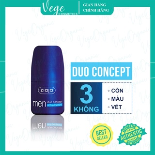 LĂN KHỬ MÙI DUO CONCEPT ZIAJA – ORGANIC DÀNH CHO NAM - 60ML