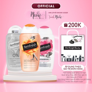 Dung dịch vệ sinh phụ nữ Femfresh Daily Intimate Wash - Fem Fresh 150ml - 250ml