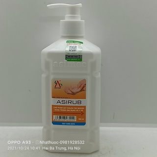 Dung dịch sát khuẩn tay ASIRUB 500ml