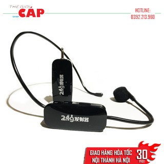 [Mã ELHACE giảm 4% đơn 300K] Micro Trợ Giảng Gài Đầu Không Dây 2.4G Cao Cấp