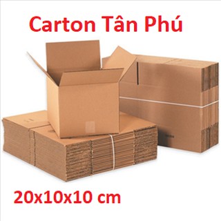 20x10x10 cm - 20 Thùng hộp carton ♥️ FREESHIP ♥️ Giảm 10K Khi Nhập [BAOBITP] - TP20