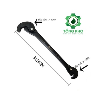 Cờ lê đa năng Kapusi Japan mở ốc từ 8-42mm thuận tiện - Mỏ lết chính hãng Nhật Bản siêu bền - Tổng kho kim khí điện nước