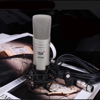 Mic ISK AT 100 Xịn loại 1 Hoa Vinh hát cực chất Bảo hành 6 tháng