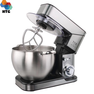 Máy nhào bột, đánh trứng, đánh bông kem, trộn thực phẩm làm bánh, chế biến nhà bếp đa năng để bàn thân vỏ kim loại