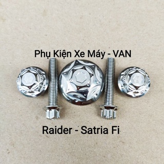 Ốc Chảng Ba RAIDER/SATRIA Fi Inox Salaya