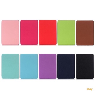 Bao da máy tính bảng PU nắp lật nam châm siêu mỏng kiêm giá đỡ cho Amazon All-New Kindle 10th Generation 2019 6"