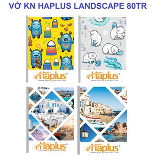 Lốc 10 Vở KN Haplus Landscape 80 trang