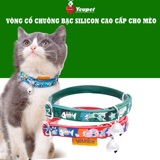 Vòng cổ cho chó mèo nhiều hình ngộ ngĩnh nhiều màu cá tính YEUPET