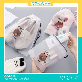 Túi dây rút đựng đồ mỹ phẩm trang điểm giầy dép quần áo cá nhân chống nước DOVOHA TCN02