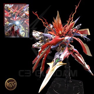 MÔ HÌNH GUNDAM METAL BUILD 1/72 CHINA ZERO GRAVITY BLOOD BLADE VAISRAVANA MECHANICA RED LOTUS - NATRA