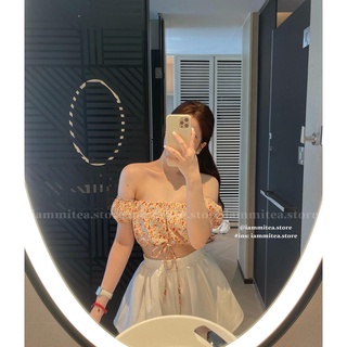 Daisy Top - Áo trễ vai hoa nhí siêu xinh