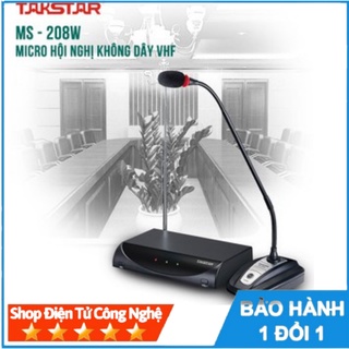 Micro hội nghị không dây Takstar MS 208W- Mic cổ ngỗng không dây MS 208W độ nhạy cao