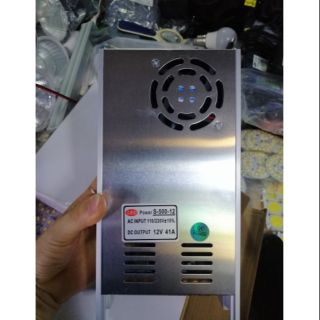 Nguồn tổ ong 220v ra 12v 41A có quạt