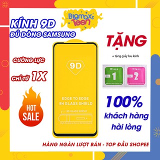 Kính Cường Lực Samsung Full Màn 9d Cao Cấp Cho A12/A32/A22/A10/A50/A51/J7 PRIME/J7 PRO/A02S/A52/A31