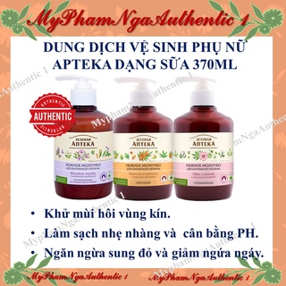 DUNG DỊCH VỆ SINH PHỤ NỮ APTEKA DẠNG SỮA 370ML