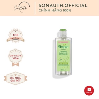 Nước hoa hồng Simple Soothing Facial Toner