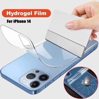 Phim Dán Hydrogel Mềm Siêu Mỏng Trong Suốt Chống Trầy Xước Cho iPhone 14 / 14 Pro / 14 Plus / 14 Pro Max