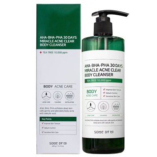 Sữa Tắm Giảm Mụn Lưng Some By Mi AHA-BHA-PHA 30 Days Miracle Acne Clear Body Cleanser 400g