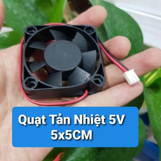 Quạt Tản Nhiệt 5V 5x5CM Quạt 5CMQuạt Tản Nhiệt 12V 5x5x1CM