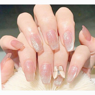 Nail box mắt mèo kim cương gắn bứmm
