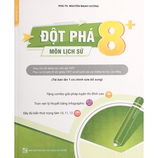 Sách - Đột phá 8+ môn Lịch Sử