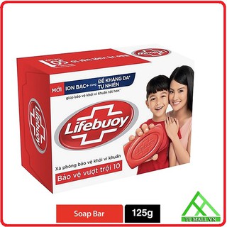 Xà Bông Cục Diệt Khuẩn Lifebuoy Bảo Vệ Vượt Trội 125g