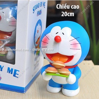 MÔ HÌNH NHÂN VẬT DOREMON BƯNG DĨA BÁNH RÁN SIZE 20CM - 7977