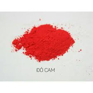 Màu khoáng Ấn tông đỏ, cam 5gr 10 -15k_nguyên liệu làm mỹ phẩm handmadepp