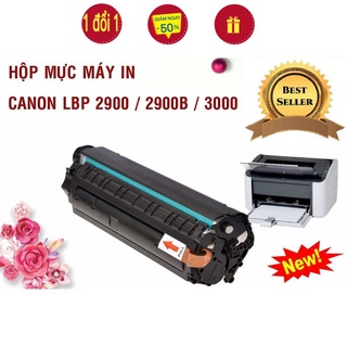 HỘP MỰC MÁY IN 2900 CÓ LỖ ĐỔ MỰC VÀ RÚT MỰC THẢI