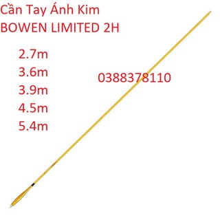 Cần Câu Tay Ánh Kim BOWEN LIMITED 2H Siêu Nhẹ