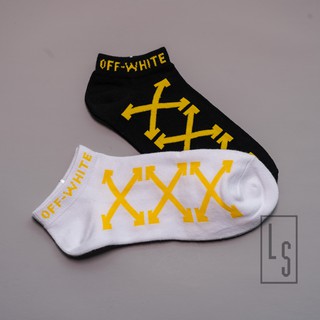Tất vớ off white chữ thập 2020 - Sẵn hàng