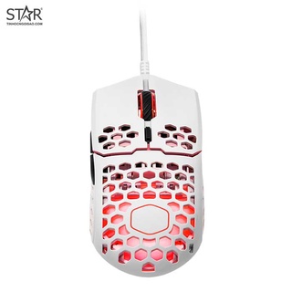 Chuột Cooler Master MM711 RGB Glossy Finish (Trắng) MM711WWOL2