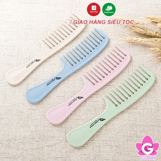 Lược chải tóc răng lớn rơm lúa mì MS2301