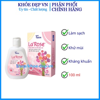 Dung dịch vệ sinh phụ nữ La'srose làm sạch, khử mùi, ngăn ngừa vi khuẩn- Chai 100ml