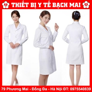 Áo Blu - Áo Y Tá Nam/Nữ Dài Tay Dáng Ngắn [Chất Vải Đẹp]