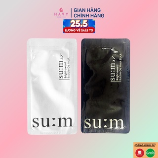 Miếng Mặt nạ thải độc da Sum 37 - Mask Sủi Bọt Hút Chì