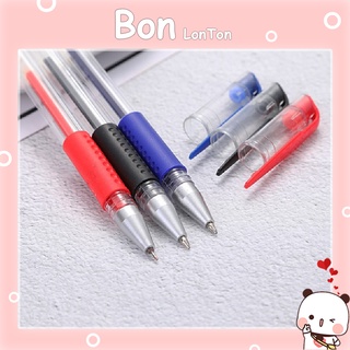 SALE 1K - Bút bi nước viết êm tay không lem mực ra tay, bút bi giá rẻ sẵn 3 màu đen xanh đỏ, đồ dùng văn phòng phẩm