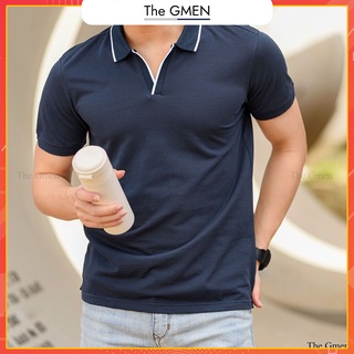 Áo Polo nam The GMEN Tipped Polo thiết kế viền cổ ấn tượng, form dáng chuẩn co giãn