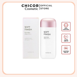 Kem chống nắng Missha Soft Finish Sun Milk 70ml