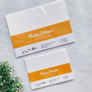 Giấy Happy Pittura - 250gsm - A5/A4/A3 -  set 10 tờ