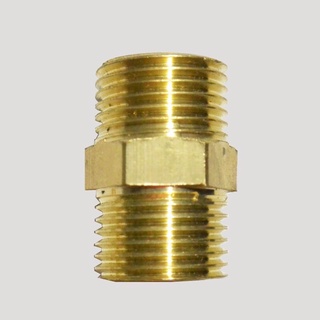 Nối 2 đầu ren ngoài 21 bằng đồng (kép nối 21)