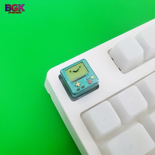 Keycap Lẻ BMO người máy trong Adventure Time ( keycap resin độc lạ )( Keycap Artisan )
